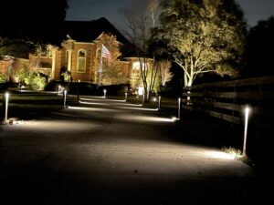 Pathway and Driveway Accent Lighting